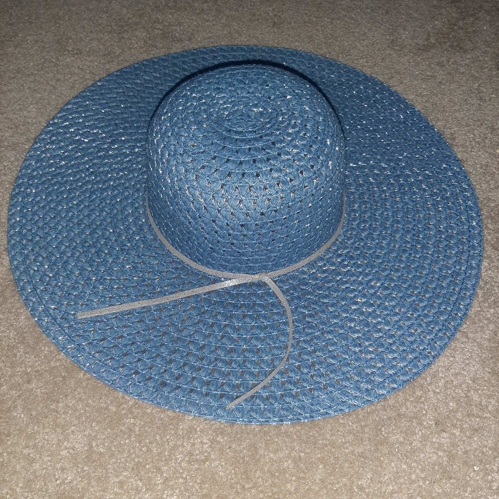 Navy Blue Summer Hat High Fashion